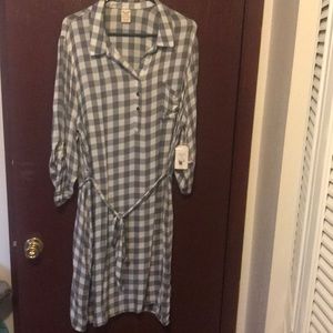 Grey XXL Faded Glory dress